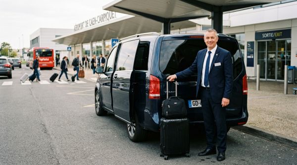 Votre chauffeur VTC à Caen pour des transferts aéroport et gare
